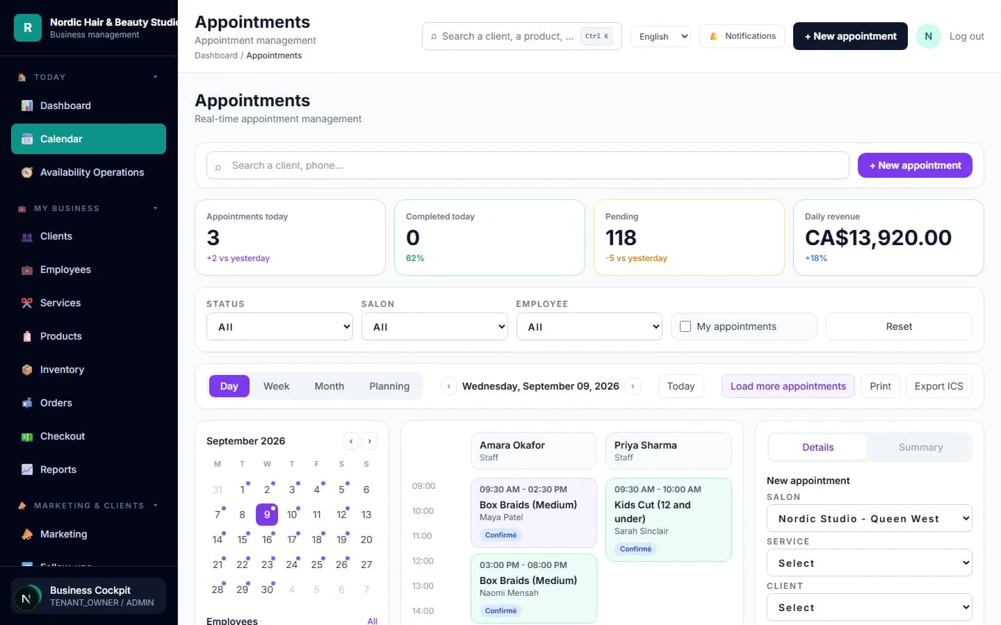 Appointments